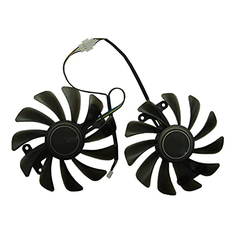 2 unids/Lote GTX1070 Gtx1070ti GTX1080 Ventilador, Fit for KFA2 Galaxy Geforce GTX 1070 1070Ti 1080 EXOC SNPR Tarjeta gráfica refrigeración reemplazar ventiladorVentilador de Tarjeta gráfica
