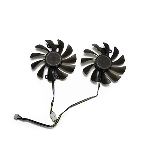 2 unids/Lote GTX1070 GTX1070TI GTX1080 Ventilador para KFA2 GTX 1070 1070TI 1080 EXOC SNPR Tarjeta de gráficos Refrigeración Reemplazar Ventilador