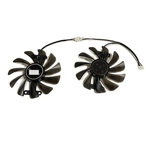 2 unids/Set GTX 1070 1080 GPU Cooler Tarjetas de Video Ventilador para KFA2 GTX1070 TI EX GTX 1080/1070 EXOC Tarjeta de gráficos Enfriamiento como reemplazo