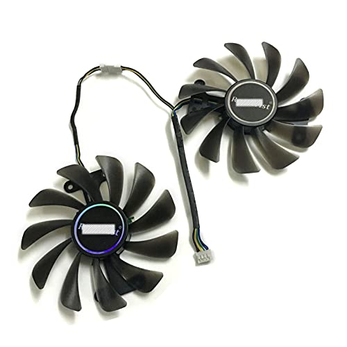 2 unids/Set GTX 1070 1080 GPU Cooler Tarjetas de Video Ventilador para KFA2 GTX1070 TI EX GTX 1080/1070 EXOC Tarjeta de gráficos Enfriamiento como reemplazo