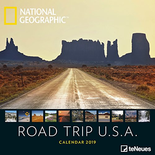 2019 Nat Geo Road Trip USA 30x30 Grid Ca