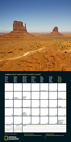 2019 Nat Geo Road Trip USA 30x30 Grid Ca