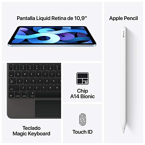 2020 Apple iPad Air (de 10,9 Pulgadas, con Wi-Fi y 64 GB) - Oro Rosa (4.ª generación)