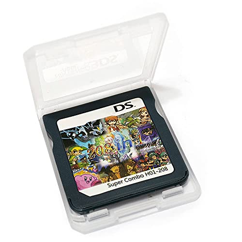 208 en 1 juegos DS Games NDS Game Card Super Combo Cartridge para DS NDS NDSL NDSi 3DS 2DS XL