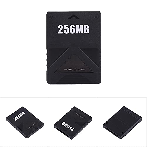 256M Tarjeta de Memoria Playstation 2, Almacenamiento de Tarjeta de Memoria Alta Capacidad para Sony Playstation 2 PS2