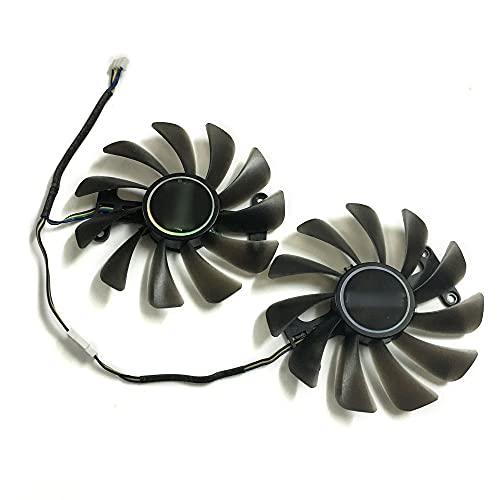 2pcs / Set Tarjetas de Video Fan GPU Cooler para KFA2 GTX1070TI EX GTX 1080/1070 EXOC Gráficos como reemplazo