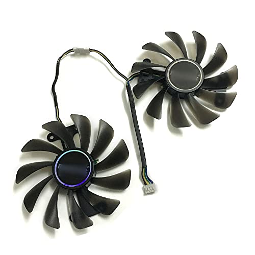 2pcs / Set Tarjetas de Video Fan GPU Cooler para KFA2 GTX1070TI EX GTX 1080/1070 EXOC Gráficos como reemplazo