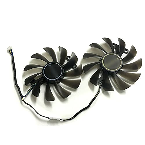 2pcs / Set Tarjetas de Video Fan GPU Cooler para KFA2 GTX1070TI EX GTX 1080/1070 EXOC Gráficos como reemplazo