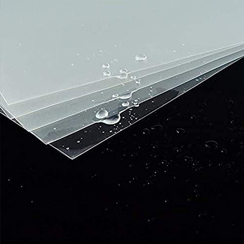 30 Pieces L-Type Plastic Folder, Plastic File Folder, Clear Transparent Waterproof Document Folder, Copy Safe Project Pockets, for A4 Paper to Protect Paper Files and Documents (17 c Thick)