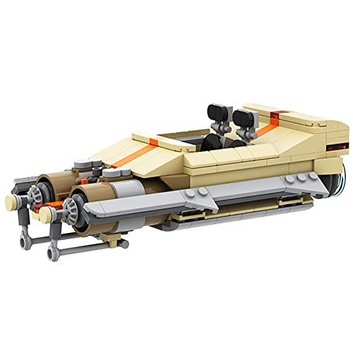 368 Piezas Modelo Dirigible, WW-25L Air Dirigible MOC Bloques Sujeción Juego Construcción Compatible con Lego Star Wars USC