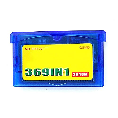 369 en 1 Game Boy Advance Game Cartridge w/Battery Save