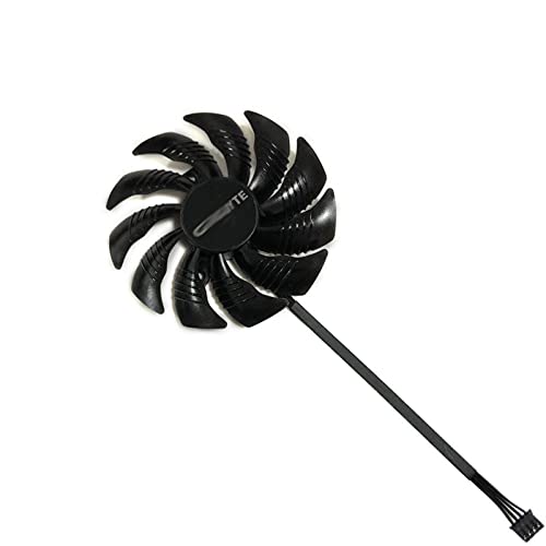 3Pin / 4Pin PLD09210S12HH T129215SU GTX1060 / 1080/1070 GPU Ventilador de GIGABYTE GTX1080 GTX1070 GTX 1060 Mini ITX Tarjetas de enfriamiento (Blade Color : 4Pin PLD09210S12HH)