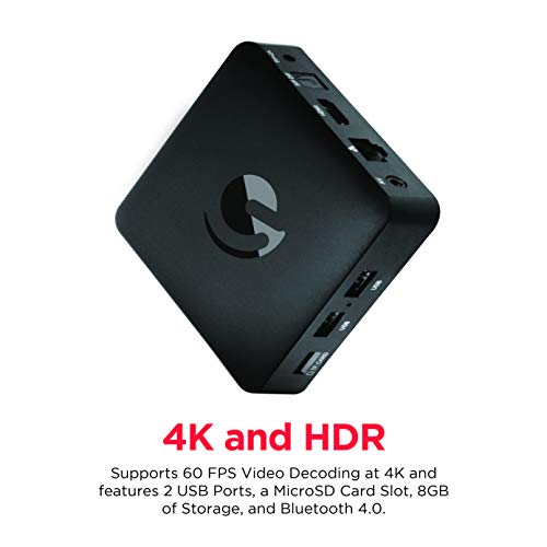 4K Ultra HD Android TV Box con Chromecast Incorporado + Netflix