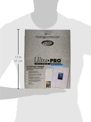 50 Ultra Pro 9-Pocket Silver Series Pages for 3-Ring Collectors Album - Magic: The Gathering - Yu-Gi-Oh!