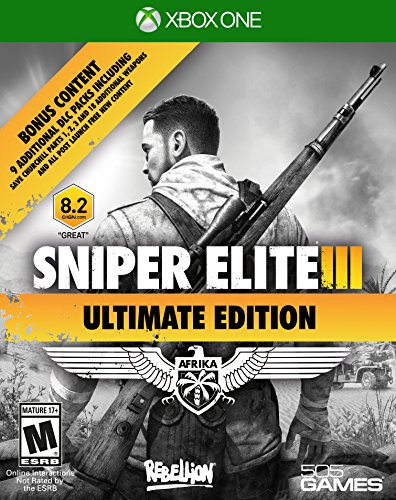 505 Games Sniper Elite III Ultimate Edition, Xbox One - Juego (Xbox One, Xbox One, Soporte físico, Shooter, Rebellion Developments Ltd, 3/13/2015, M (Maduro))