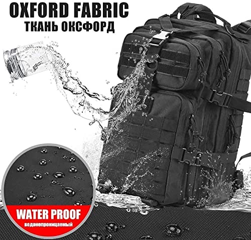 50L Capacidad Hombres Ejército Militar Táctico Mochila Grande Impermeable Deporte Al Aire Libre Senderismo Camping Caza,C