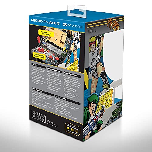 6" Collectible Retro Heavy Barrel Micro Player (Electronic Games) [Importación inglesa]