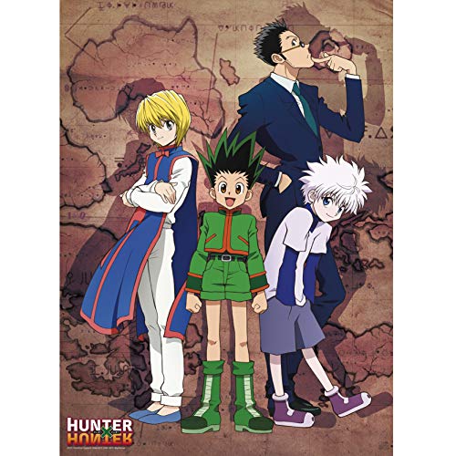 608826 - Hunter X Hunter - Poster - Héros - roulé filmé (52x38) (PlayStation 4)