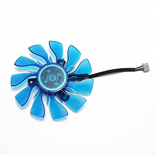 88mm GA91O2U R7 260x 265 270 360 4Pin Fan de Enfriador para su R7 265 POOOLER R7 270 Icooler Verde Tarjeta de gráficos Ventilador de refrigeración