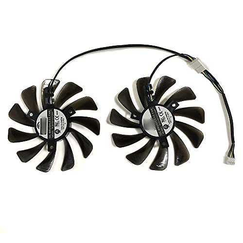 95mm PLD10010S12H / PLD10010S12HH GPU Fan del refrigerador para Gigabyte RTX2070 GTX1660TI GTX 1650 RTX 2060 2070 Refrigeración de la Tarjeta (Blade Color : Alternative 95mm Fan)