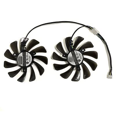 95mm PLD10010S12H / PLD10010S12HH GPU Fan del refrigerador para Gigabyte RTX2070 GTX1660TI GTX 1650 RTX 2060 2070 Refrigeración de la Tarjeta (Blade Color : Alternative 95mm Fan)