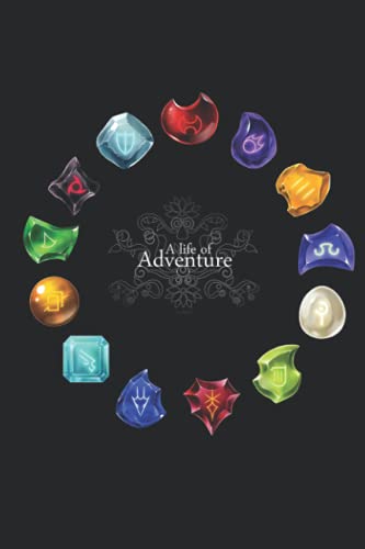 A Life Of Adventure Notebook: - 110 Pages, In Lines, 6 x 9 Inches