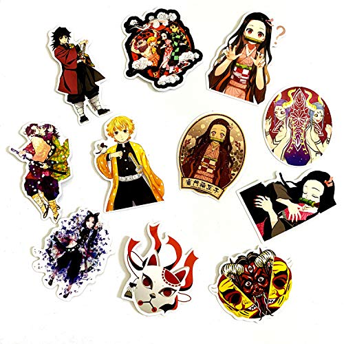 A Pegatinas de Vinilo Demon Slayer: Kimetsu no Yaiba , 50 Piezas