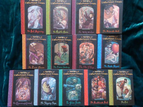A Series of Unfortunate Events 1-13 Books Set Pack Full 13 Collection RRP £90.87 ( Inc The Bad Beginning, The Reptile Room, The Grim Grotto, The Penultimate Peril, The End) (A Series of Unfortunate Events)