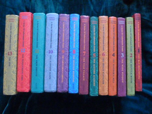 A Series of Unfortunate Events 1-13 Books Set Pack Full 13 Collection RRP £90.87 ( Inc The Bad Beginning, The Reptile Room, The Grim Grotto, The Penultimate Peril, The End) (A Series of Unfortunate Events)