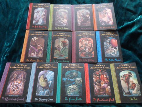 A Series of Unfortunate Events 1-13 Books Set Pack Full 13 Collection RRP £90.87 ( Inc The Bad Beginning, The Reptile Room, The Grim Grotto, The Penultimate Peril, The End) (A Series of Unfortunate Events)
