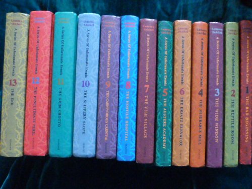 A Series of Unfortunate Events 1-13 Books Set Pack Full 13 Collection RRP £90.87 ( Inc The Bad Beginning, The Reptile Room, The Grim Grotto, The Penultimate Peril, The End) (A Series of Unfortunate Events)