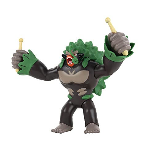 AB Gee- Pokemon Epic Battle Figura – Rillaboom, Color Rosso (abgee PKW0182)