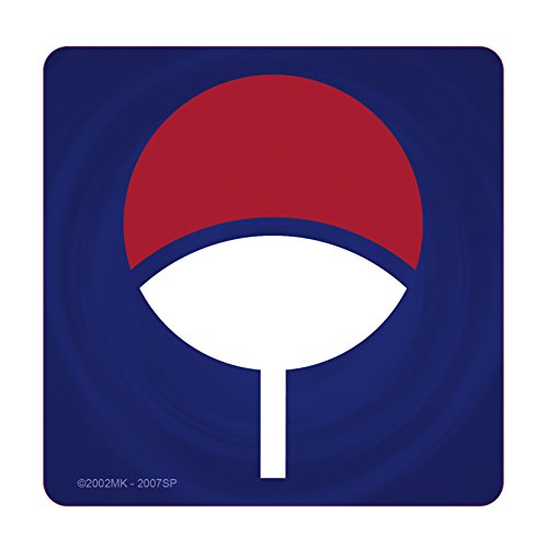 ABYstyle Abysse Corp_ABYCOS007 Naruto Shippuden - Juego de 4 Posavasos con Emblema, Multicolor