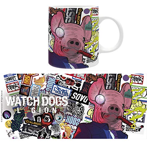 ABYstyle - Watch Dogs 3 - Taza - 320 ml - Legion Comics