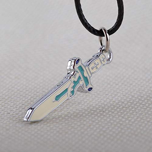 Accesorios De Anime Sword Art Online Kiritani Kazuto Arma Tres Espadas Personalidad Collar Joyería Cosplay