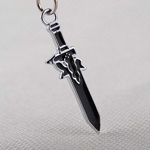 Accesorios Periféricos De Anime Sword Art Online Kirito Master Kiritani Kazuto Arma Tres Espadas Collar De Personalidad Decoración De Joyería