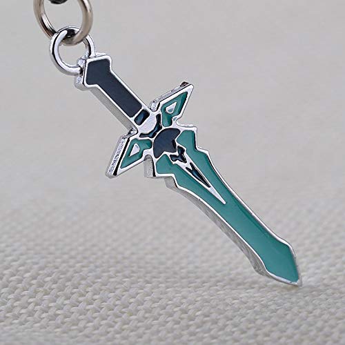 Accesorios Periféricos De Anime Sword Art Online Kirito Master Kiritani Kazuto Arma Tres Espadas Collar Joyería Decoración