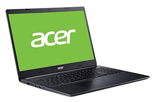 Acer A515-54 - Ordenador portátil de 15.6" HD (Intel Core i5-8265U, 8GB RAM, 1TB HDD + 128GB SSD, Intel HD Graphics 620, Windows 10 Home) negro - Teclado QWERTY Español