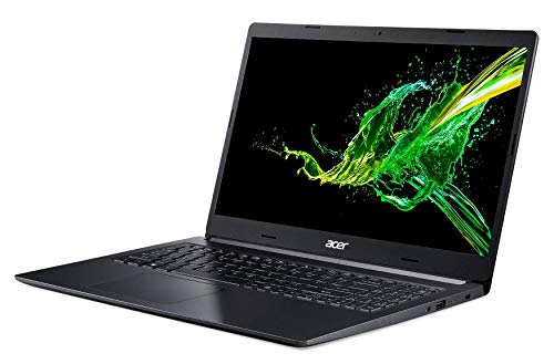 Acer A515-54 - Ordenador portátil de 15.6" HD (Intel Core i5-8265U, 8GB RAM, 1TB HDD + 128GB SSD, Intel HD Graphics 620, Windows 10 Home) negro - Teclado QWERTY Español