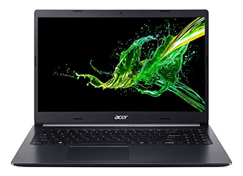 Acer A515-54 - Ordenador portátil de 15.6" HD (Intel Core i5-8265U, 8GB RAM, 1TB HDD + 128GB SSD, Intel HD Graphics 620, Windows 10 Home) negro - Teclado QWERTY Español