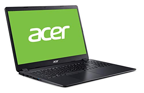Acer Aspire 3 A315-56 - Ordenador Portátil 15.6” Full HD, Laptop (Intel Core i5-1035G1, 12GB RAM, RAM, 512GB SSD, UMA Graphics, Sin Sistema Operativo), PC Portátil Color Negro - Teclado QWERTY Español