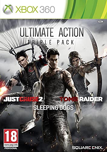 Action Pack: Tomb Raider + Just cause 2 + Sleeping Dogs [Importación Francesa]