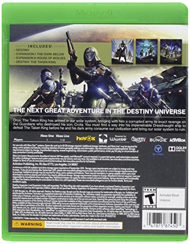 Activision Destiny: The Taken King Legendary Edition - Juego (Xbox One, ENG)
