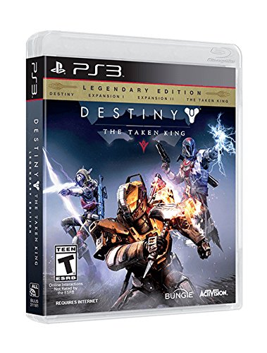 Activision Destiny: The Taken King Legendary Edition, PS3 PlayStation 3 Inglés vídeo - Juego (PS3, PlayStation 3, FPS (Disparos en primera persona), T (Teen), Inglés, Bungie, Activision)