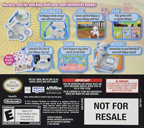Activision Wappy Dog, NDS - Juego (NDS, Nintendo DS, Niños, E (para todos))