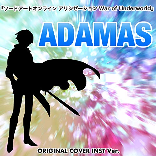 Adamas from sword art online alicization war of underworld original cover inst ver.