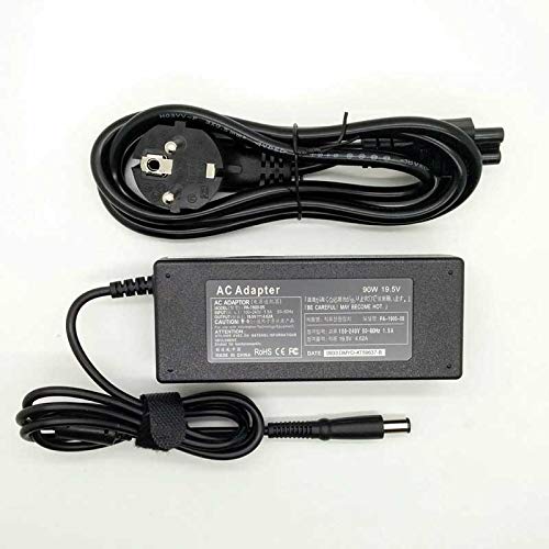 Adaptador Cargador Nuevo Compatible para portátiles DELL Latitude - Vostro Series de la Lista 19.5v 4.62a o Inferior con Punta Grande de 7,4mm x 5,0mm (Pin Central)