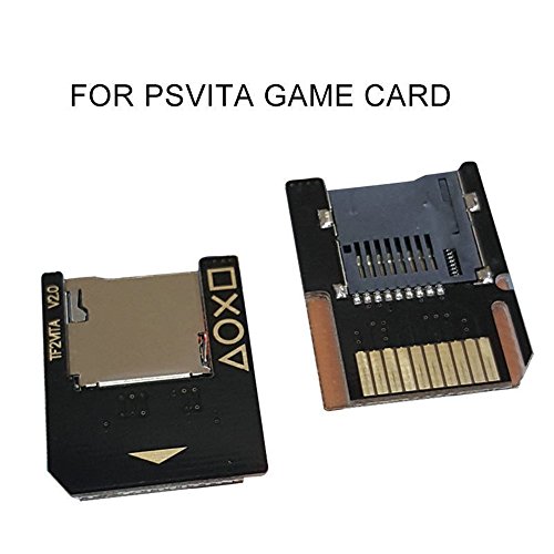 Adaptador de transferencia de tarjeta de juego PSVita a tarjeta Micro SD TF Push a Expulsión para PSVita SD2Vita 1000 2000 3.60 System