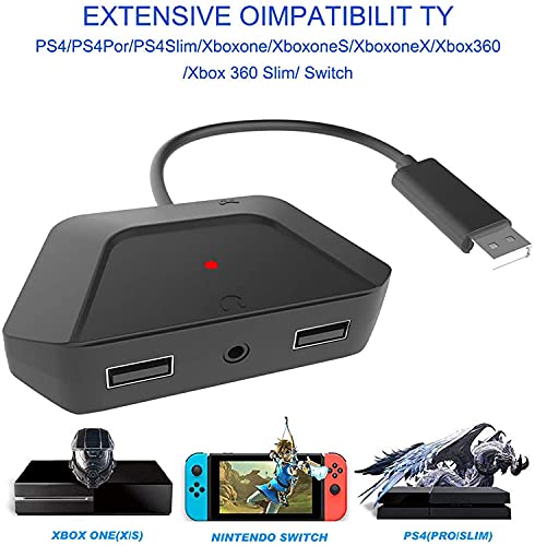 Adaptador ratón y Teclado para Switch, PS3, PS4, Xbox One / Series X Keyboard Mouse Adapter