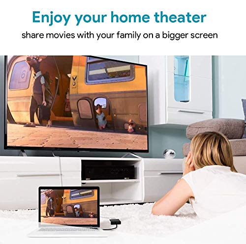 Adaptador USB a VGA, Adaptador USB 3.0 / 2.0 a VGA, Adaptador USB 3.0 / 2.0 a VGA Convertidor de Video de múltiples Pantallas Resolución de Soporte 1080p para Windows 7/8 / 8.1 / 10